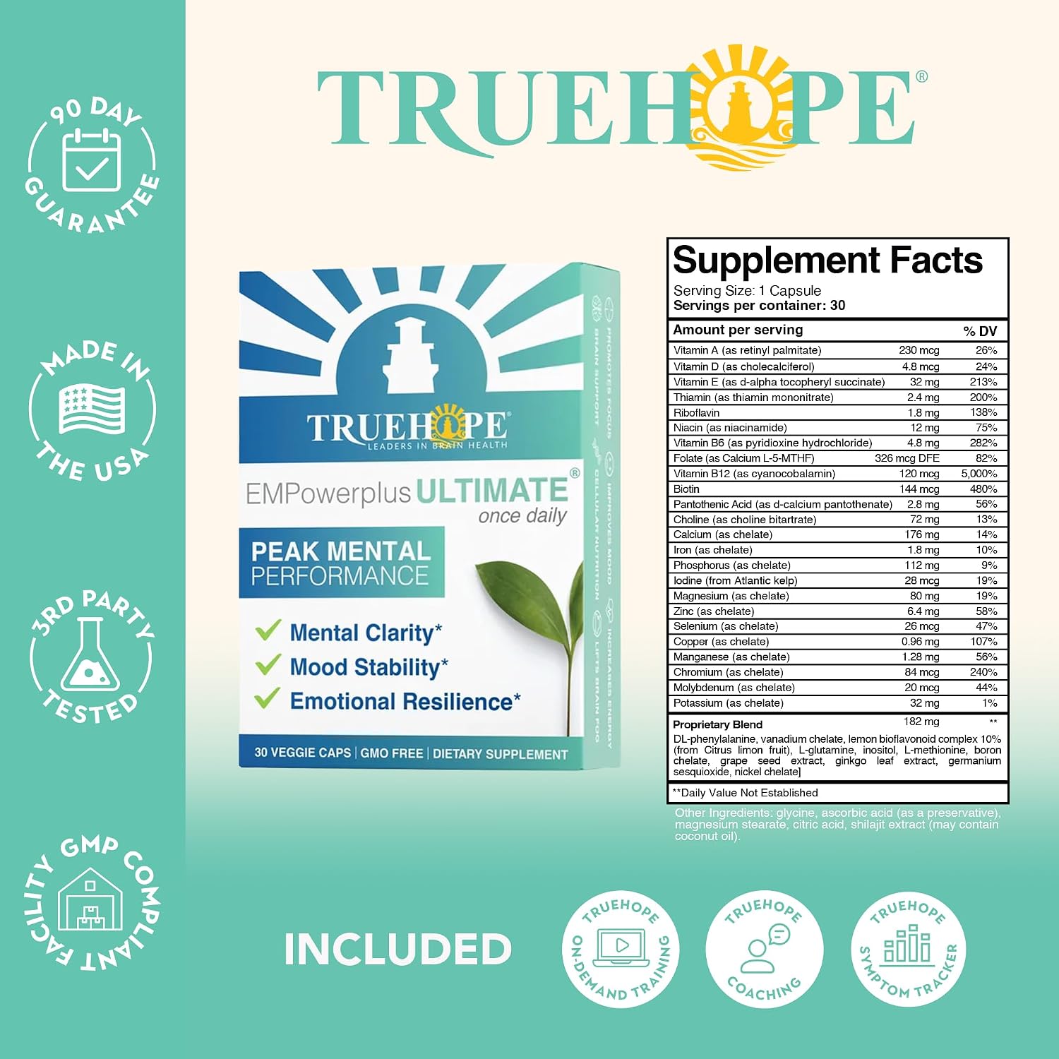 Truehope EMPowerplus Ultimate Strength - 30 Day Supply - görsel 2