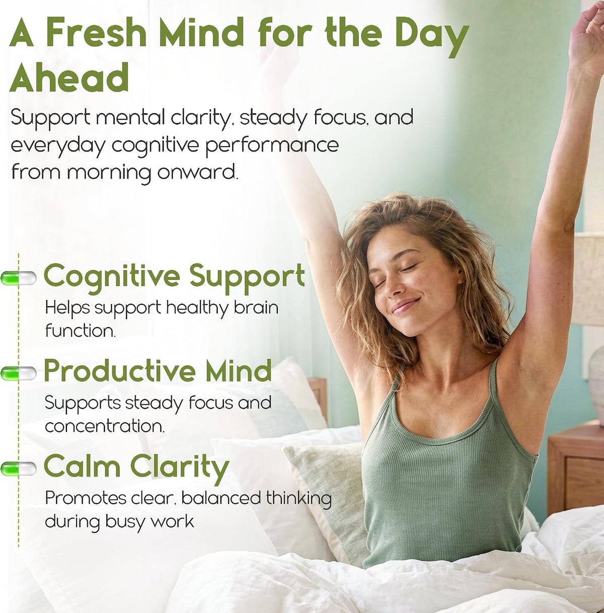 Cerevra - Powerful Nootropic, High Absorption, Non-GMO, Made in USA - görsel 5