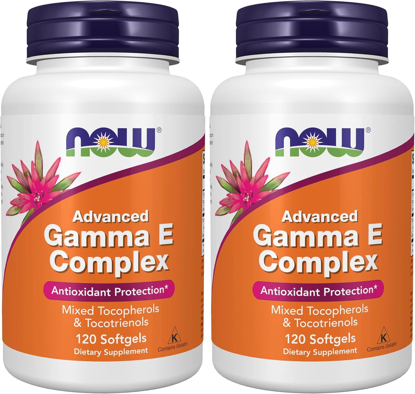 NOW Foods Advanced Gamma E Complex, Mixed Tocopherols & Tocotrienols, 120 Softgels - görsel 9