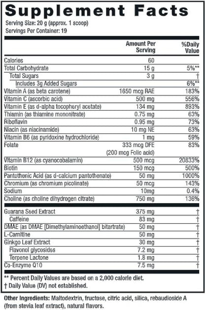 Twinlab Choline Cocktail – Brain Health & Energy Supplement