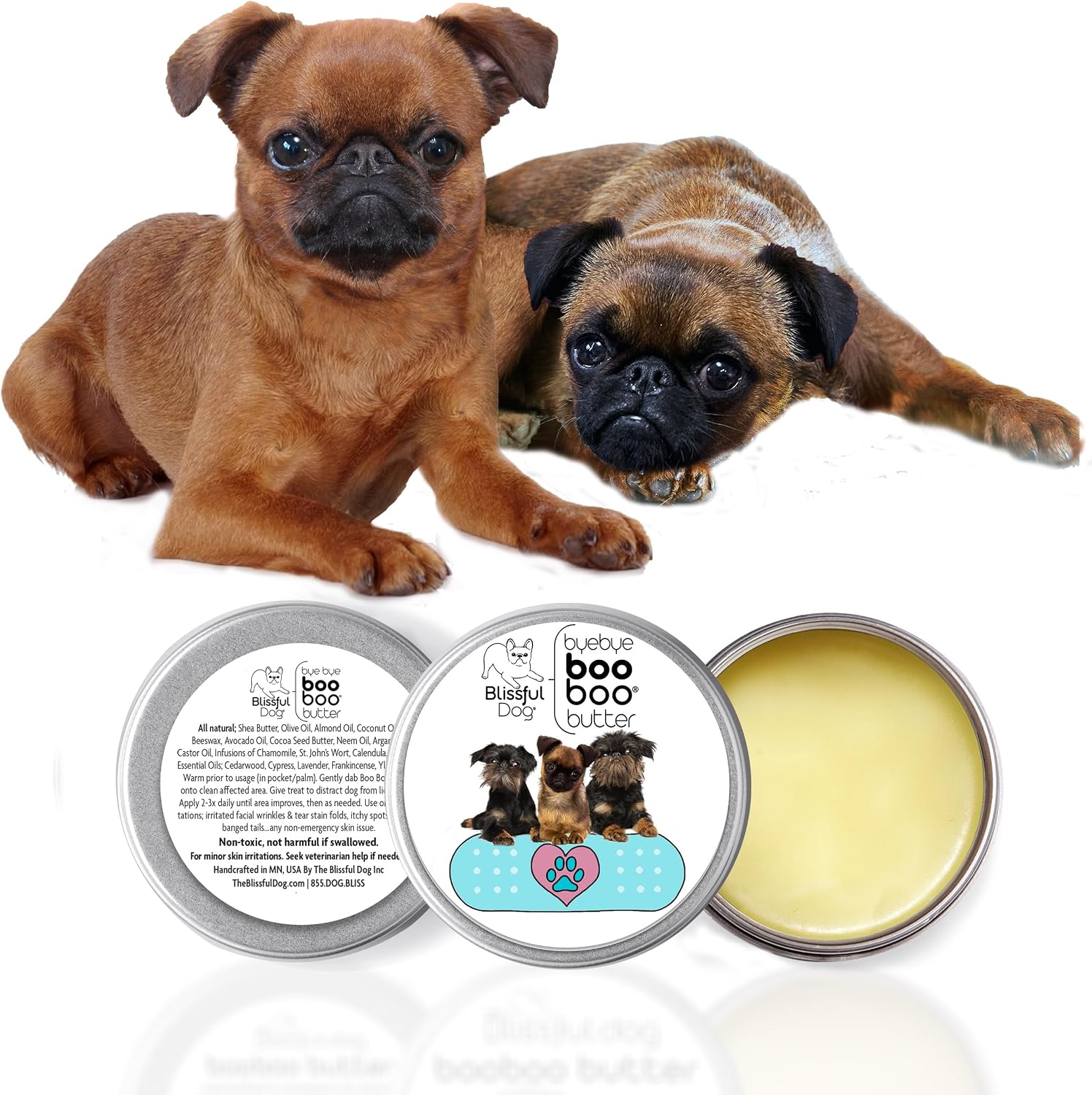 The Blissful Dog Boo Boo Butter - 57 g Tin - görsel 2