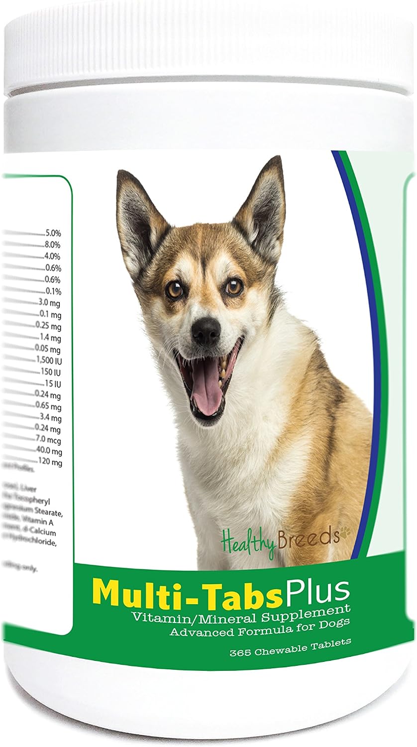 Healthy Breeds Multi-Tabs Plus Chewable Tablets for Dogs – 365 Count - görsel 1