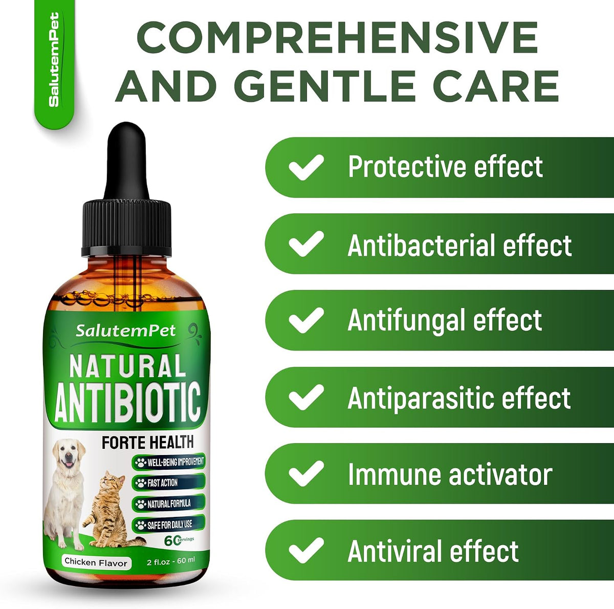 Dog Antibiotics Forte Health – Herbal Supplement for Dogs and Cats - görsel 2