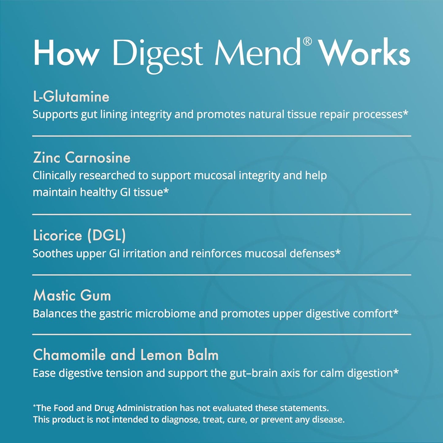 Natura Health Products Digest Mend - Gut Health Supplement with DGL, Aloe Vera, and Herbs (180 Capsules) - görsel 3