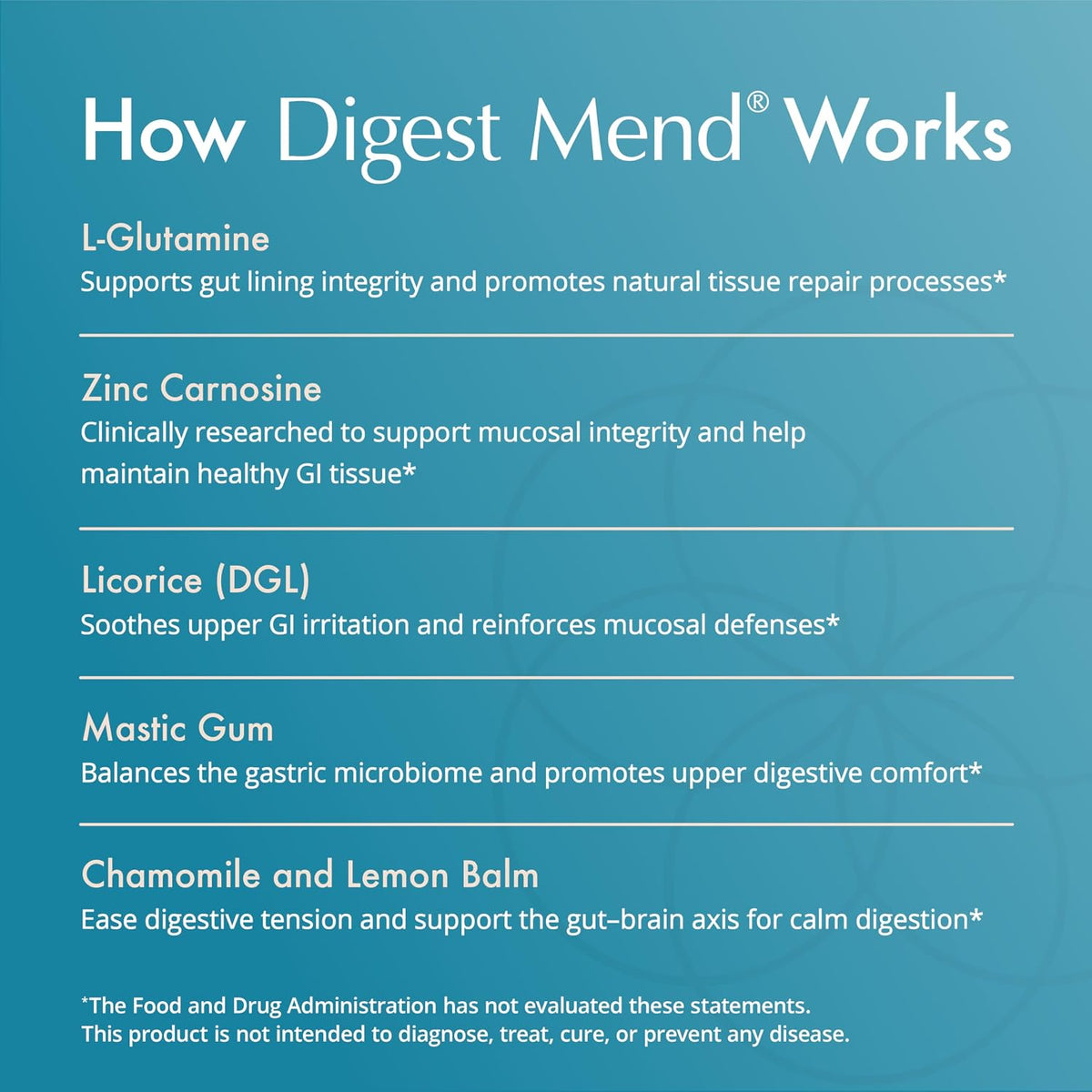 Natura Health Products Digest Mend - Gut Health Supplement with DGL, Aloe Vera, and Herbs (180 Capsules) - görsel 3