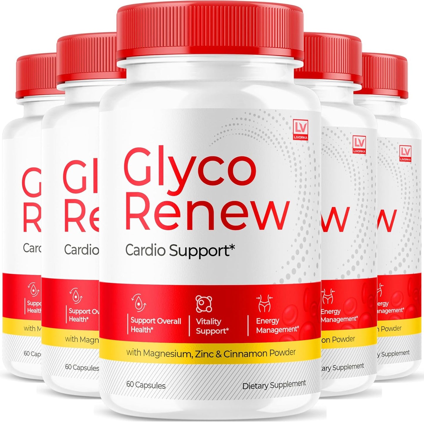 Glyco Renew Blood Support Capsules - 5 Pack (150 Capsules) - görsel 1