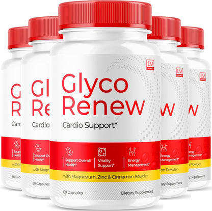 Glyco Renew Blood Support Capsules - 5 Pack (150 Capsules)