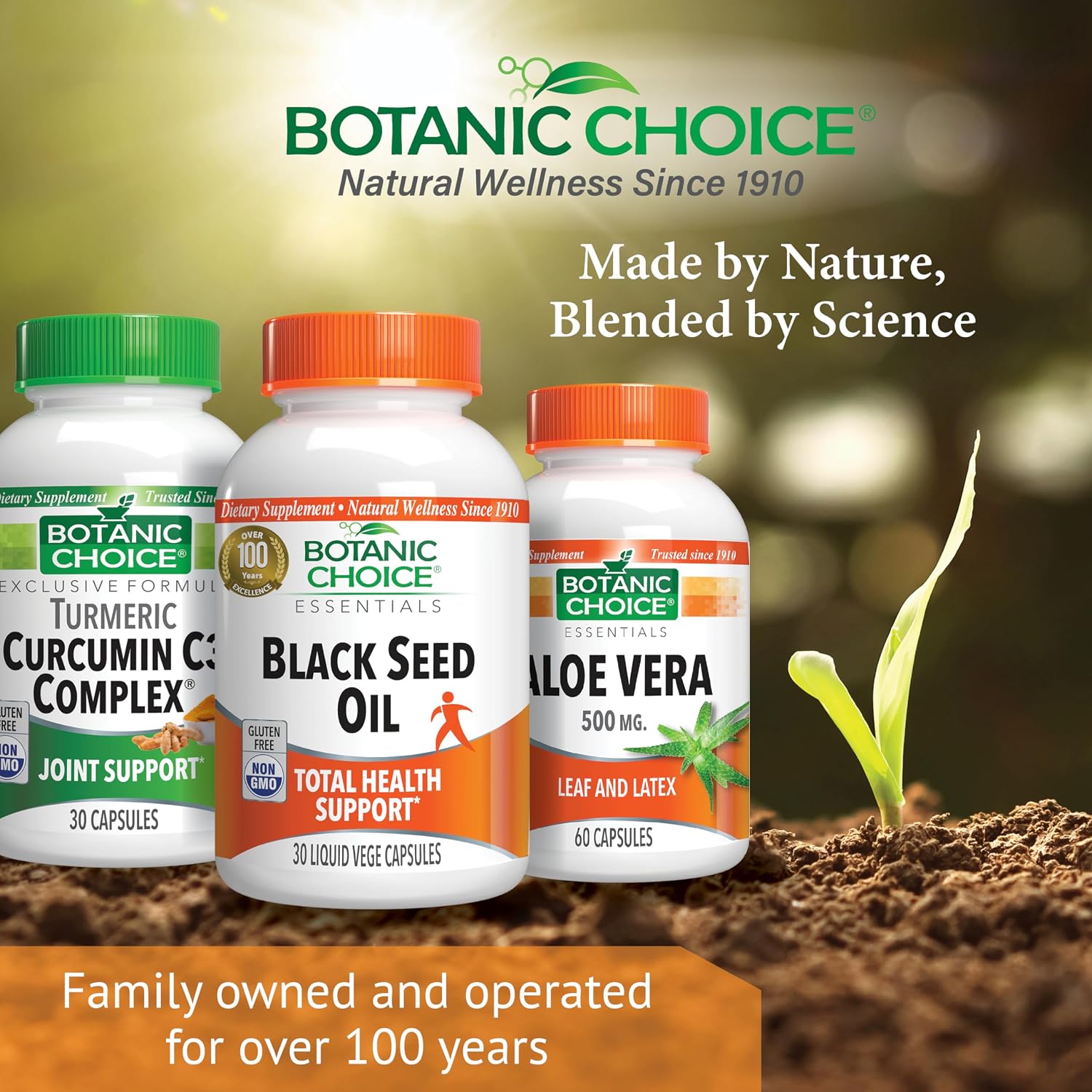 Botanic Choice Black Seed Oil, 500 mg – Black Cumin Seed Oil Supplement, 60 Vegetarian Capsules - görsel 7