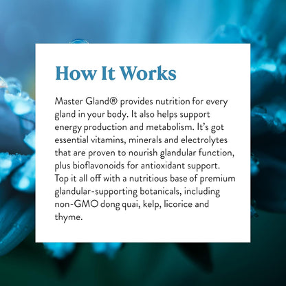 Nature's Sunshine Master Gland, 120 Capsules