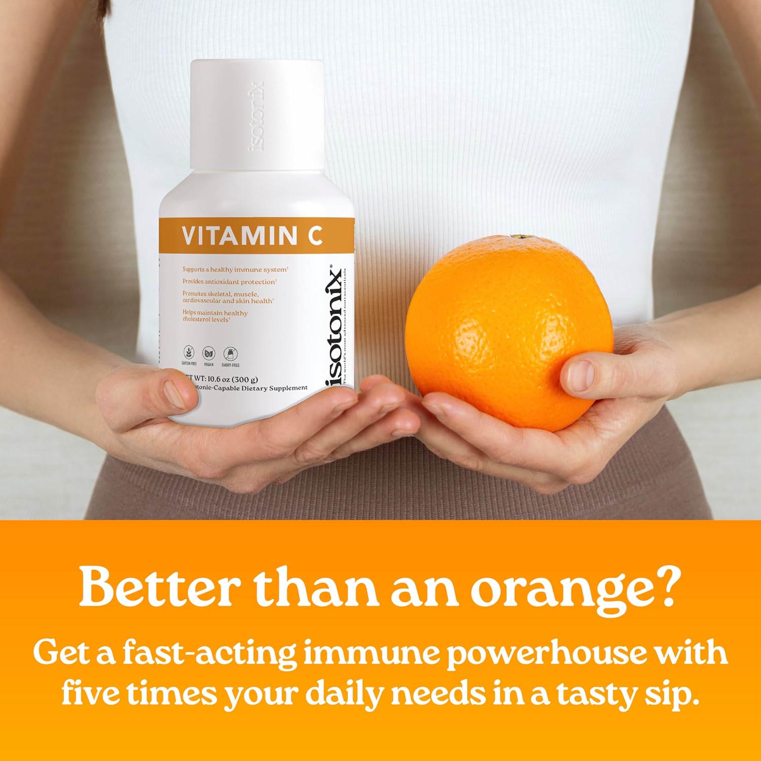 Isotonix Vitamin C Powder – 500 mg Buffered Vitamin C with Beta Carotene and Potassium, Isotonic, Vegan, Gluten-free, 90 Servings - görsel 4