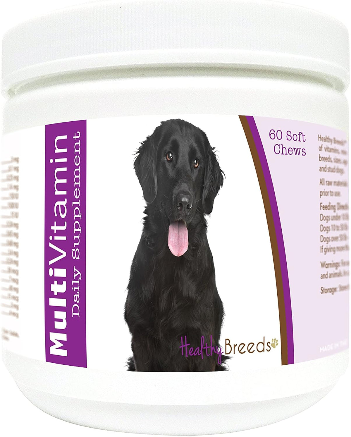 Healthy Breeds Flat Coated Retriever Multivitamin Soft Chews 60 Chews - görsel 1