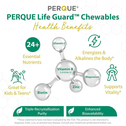 Perque Life Guard Chewables - 90 Chewable Tablets