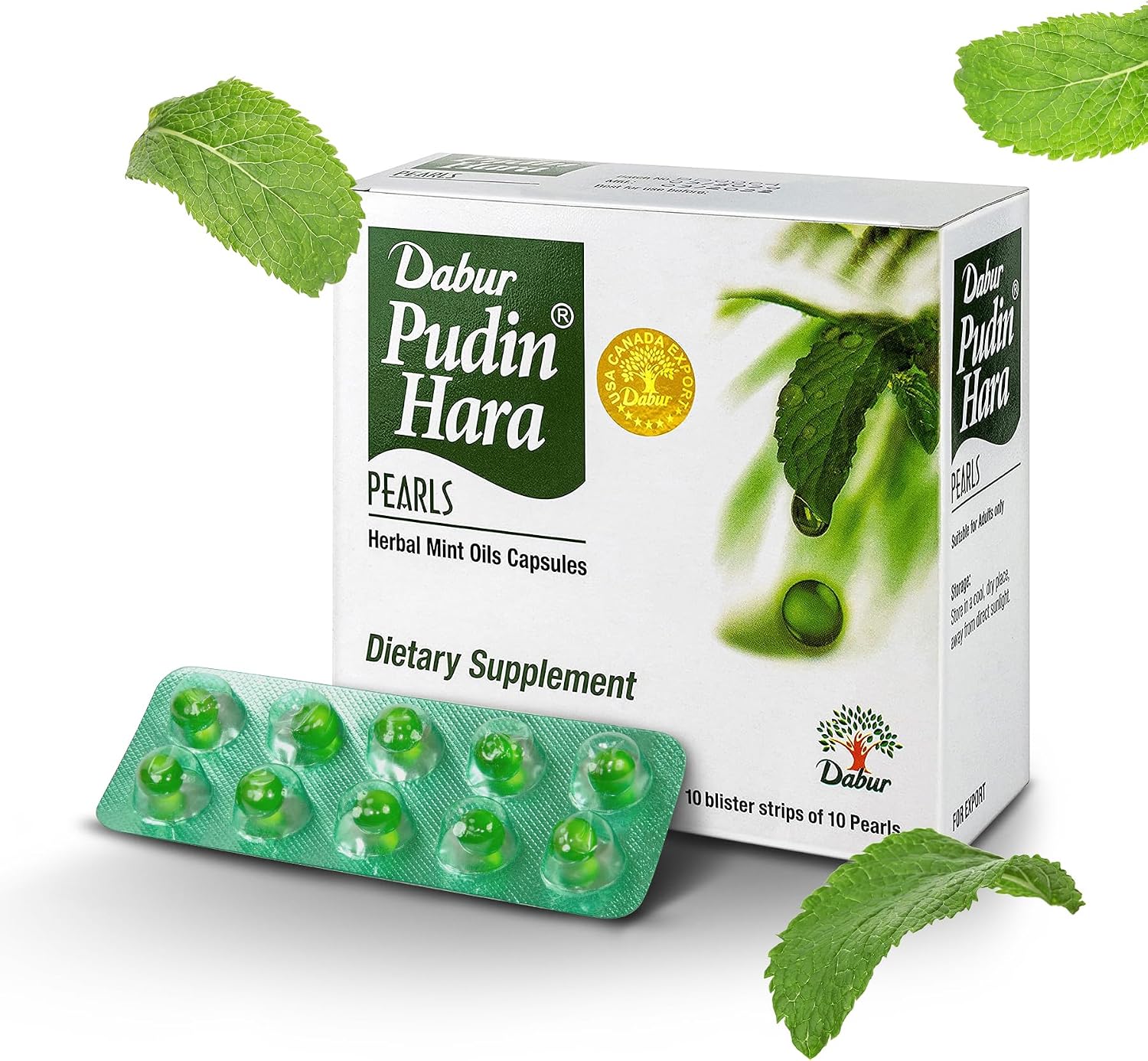Dabur Pudin Hara Pearls – Supports Digestive Health & Comfort, 200 Count - görsel 2