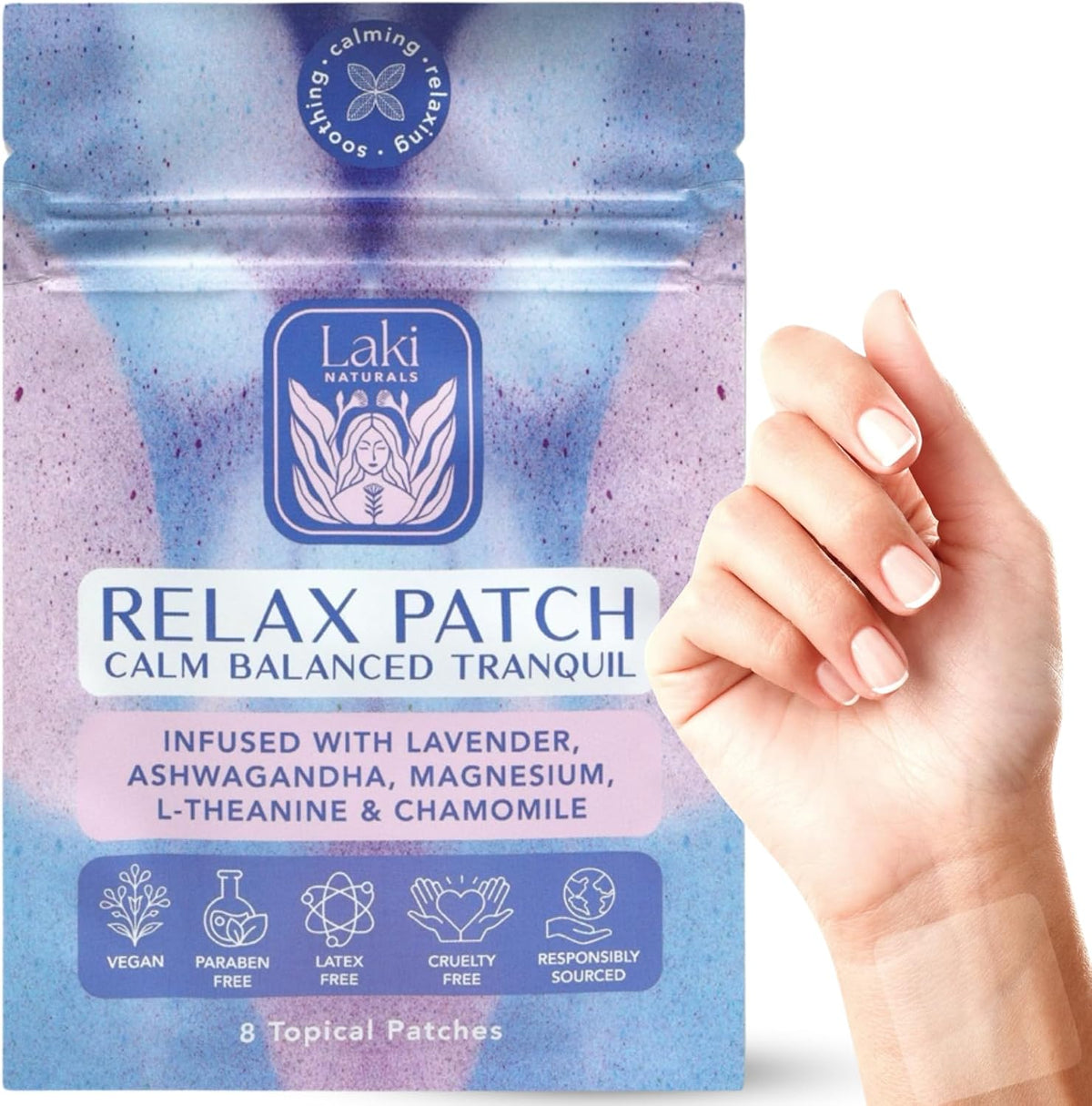 Laki Naturals Fly Calm Patch (8 Patches) - görsel 10