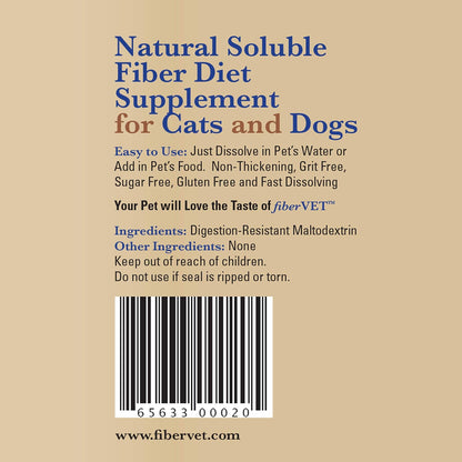 FiberVet - Fibre Supplement for Dogs and Cats