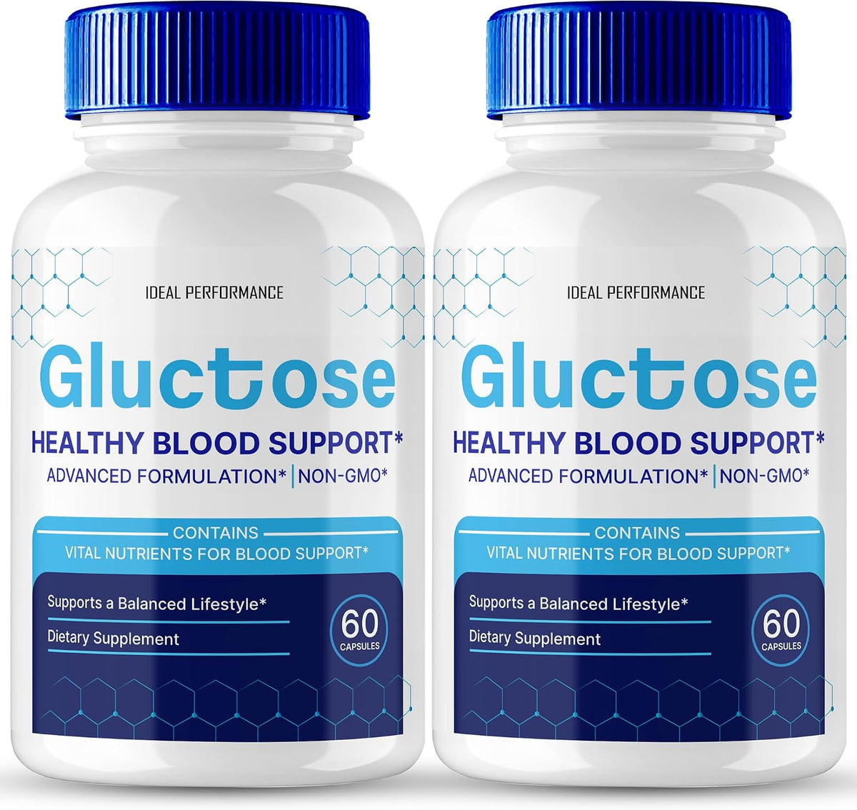 Gluctose Pills Advanced Blood Support Formula Supplement (2 Pack) - görsel 1