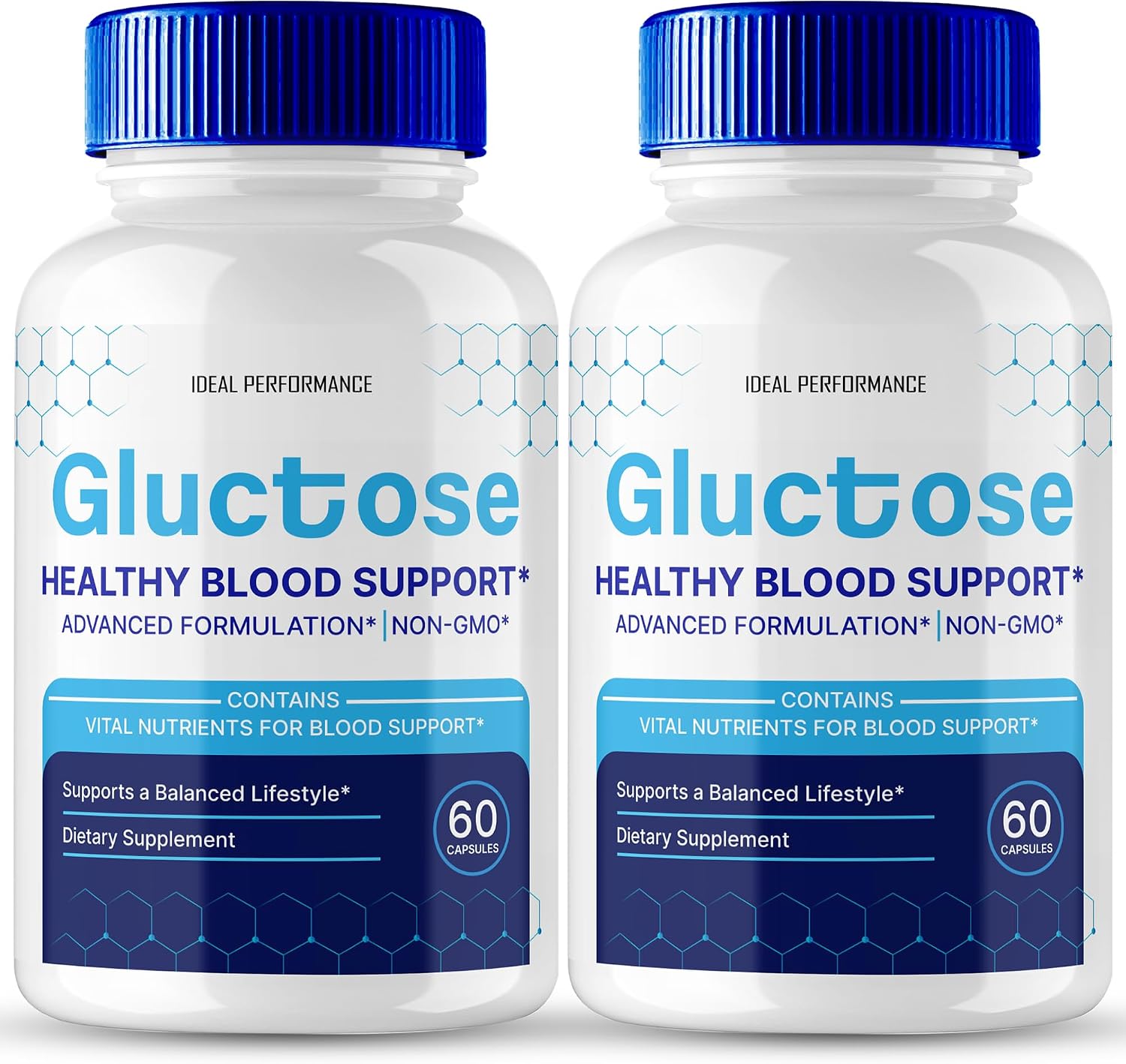 Gluctose Pills Advanced Blood Support Formula Supplement (2 Pack) - görsel 1