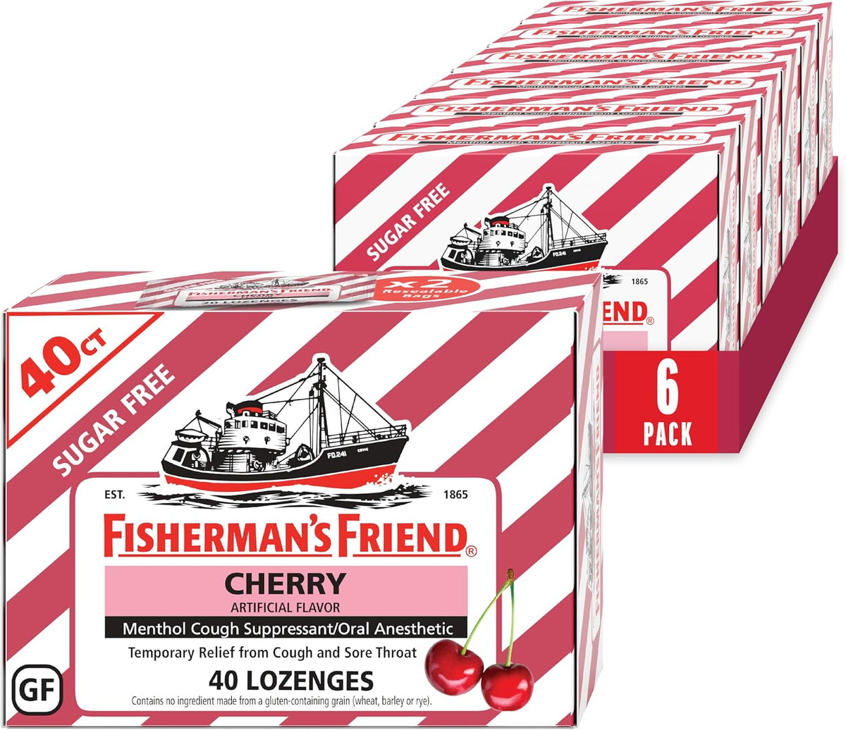 Fisherman's Friend Original Extra Strong Cough Lozenges - 10mg Menthol - 38 Lozenges per Pack (6-Pack) - görsel 10