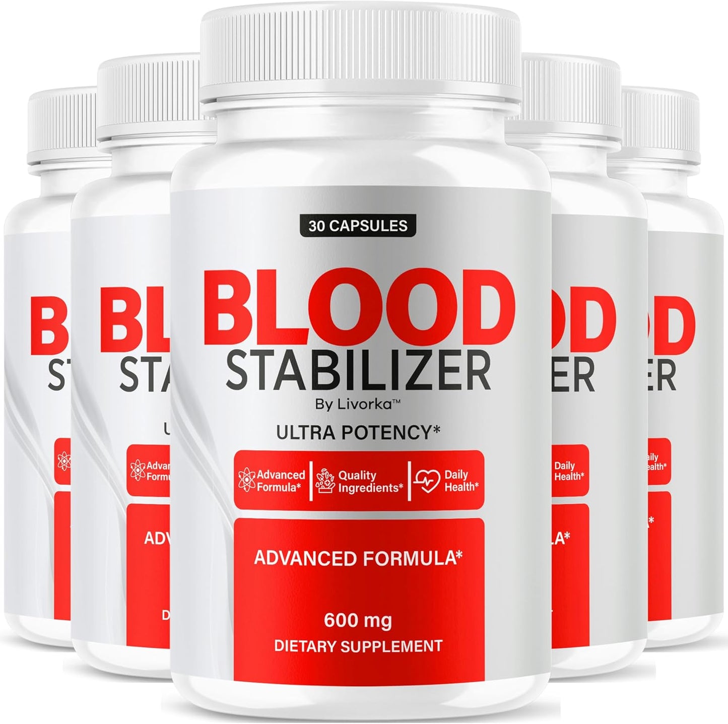 Blood Stabilizer Advanced Formula - 150 Capsules (5-Month Supply) - görsel 1