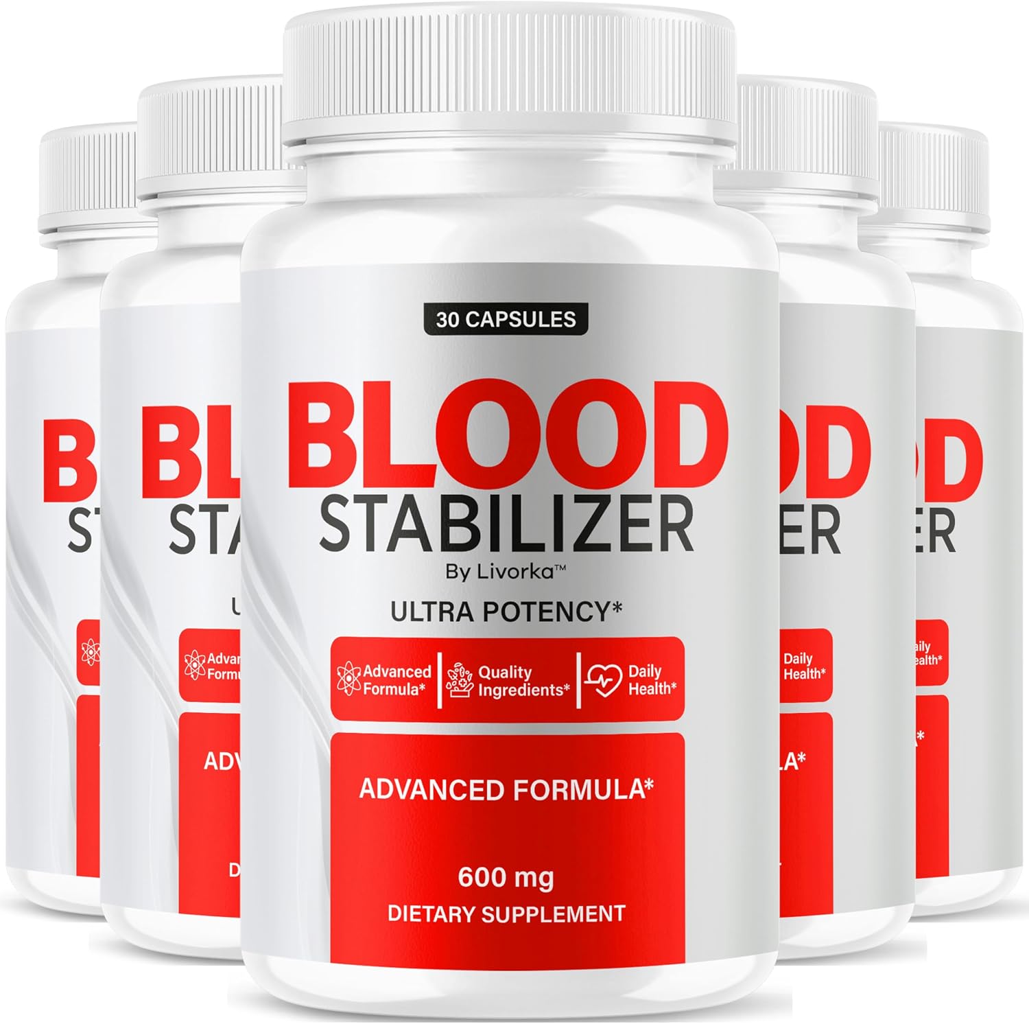 Blood Stabilizer Advanced Formula - 150 Capsules (5-Month Supply) - görsel 1