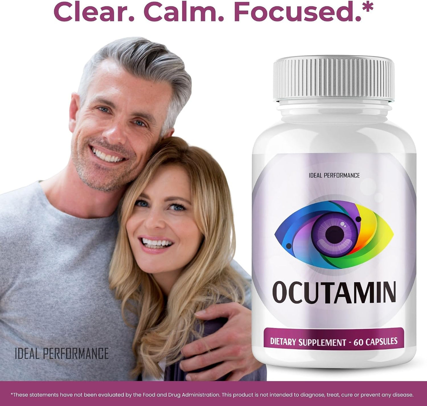 IDEAL PERFORMANCE (5 Pack) Ocutamin Vision Pills Supplement (300 Capsules) - görsel 5