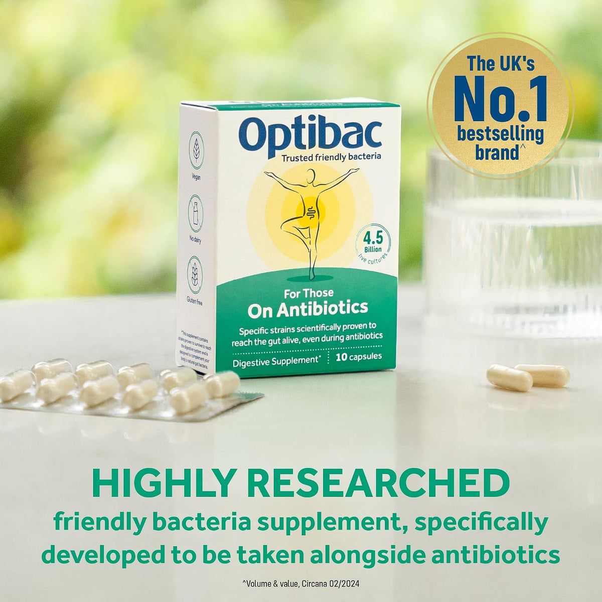 Probiotics for People on Antibiotics - Optibac Probiotics - görsel 2
