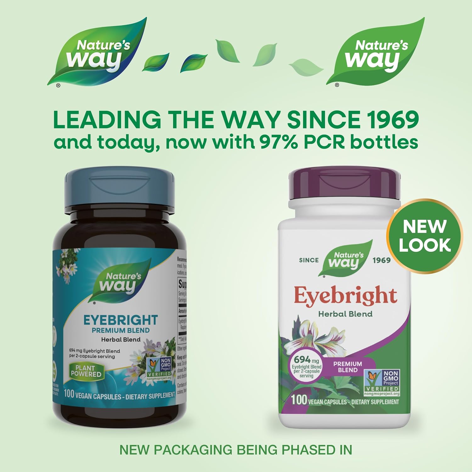 Nature's Way Eyebright Herb Premium Blend, 100 Capsules - görsel 2