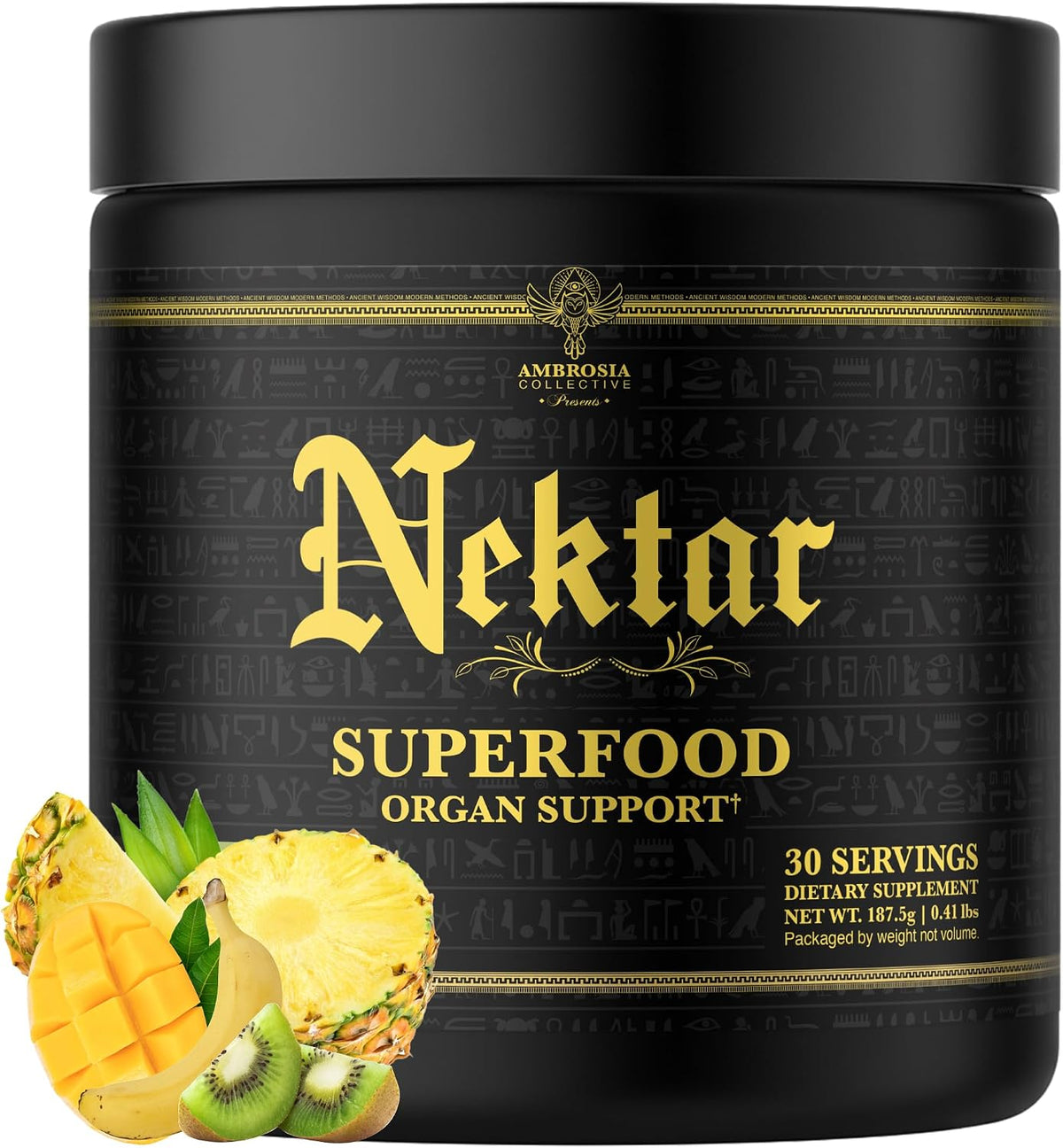 Ambrosia Superfood Organ & Cycle Support Powder – Apple Symphony, 30 Servings - görsel 10