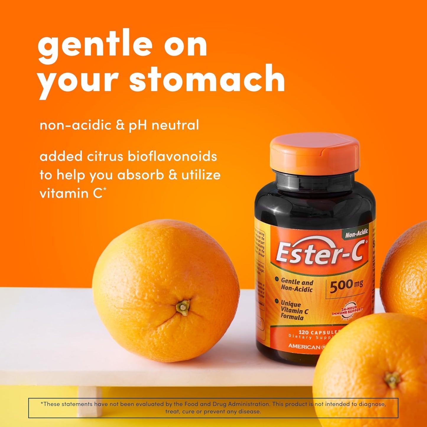 American Health Ester-C with Citrus Bioflavonoids - 500 mg, 60 Capsules - görsel 5