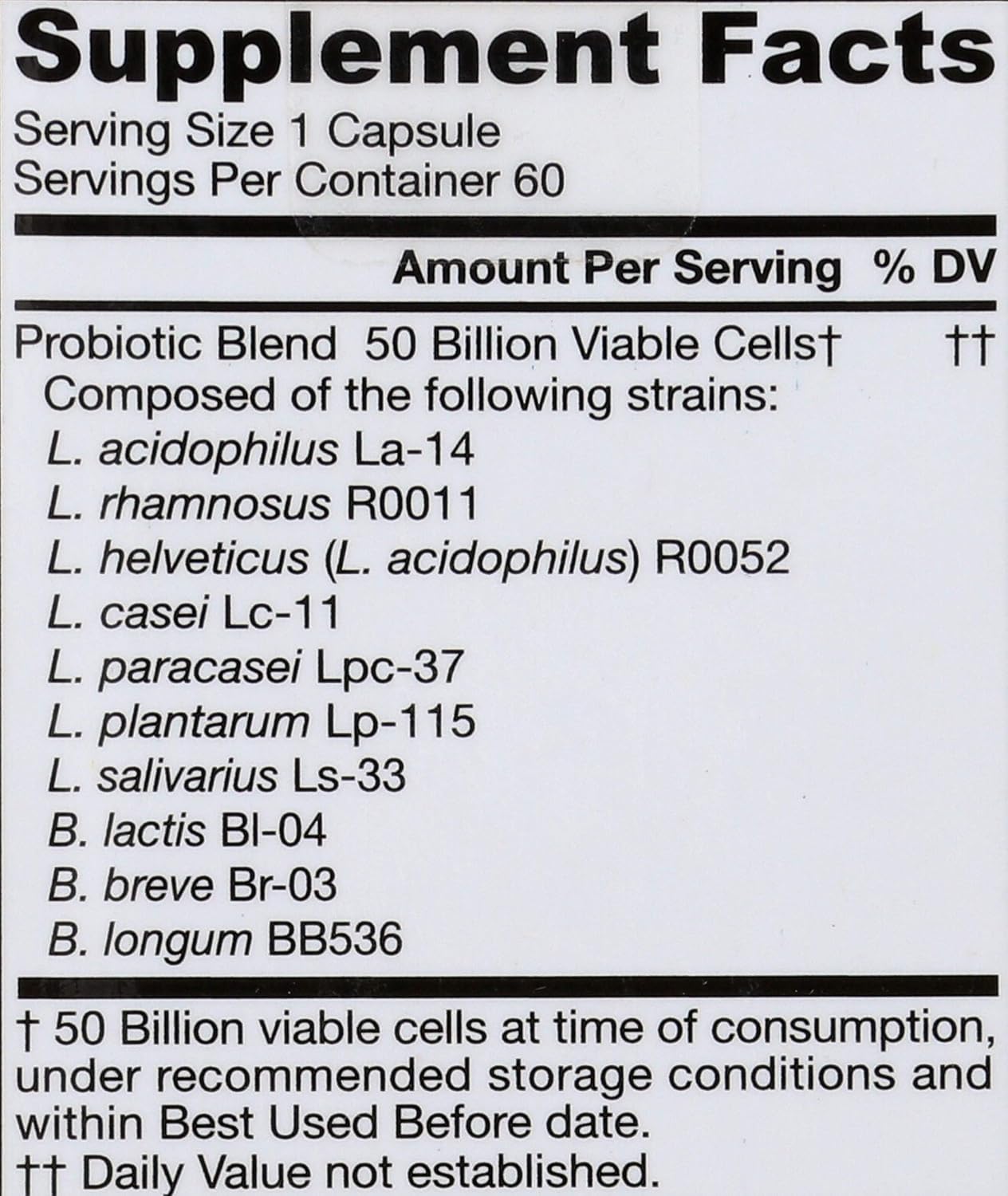 Jarrow Formulae Ultra Dophilus, 60 Capsules - görsel 4