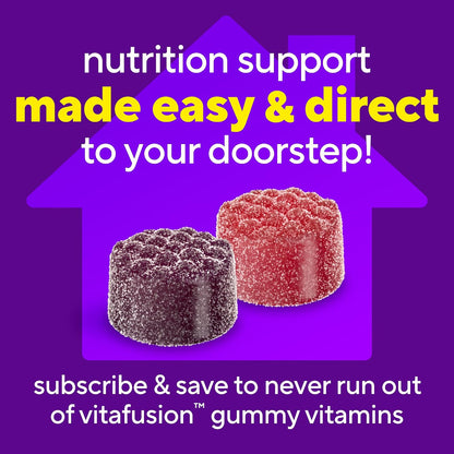 vitafusion Adult Gummy Vitamins for Men, Berry Flavoured, 150 Count (75 Day Supply)
