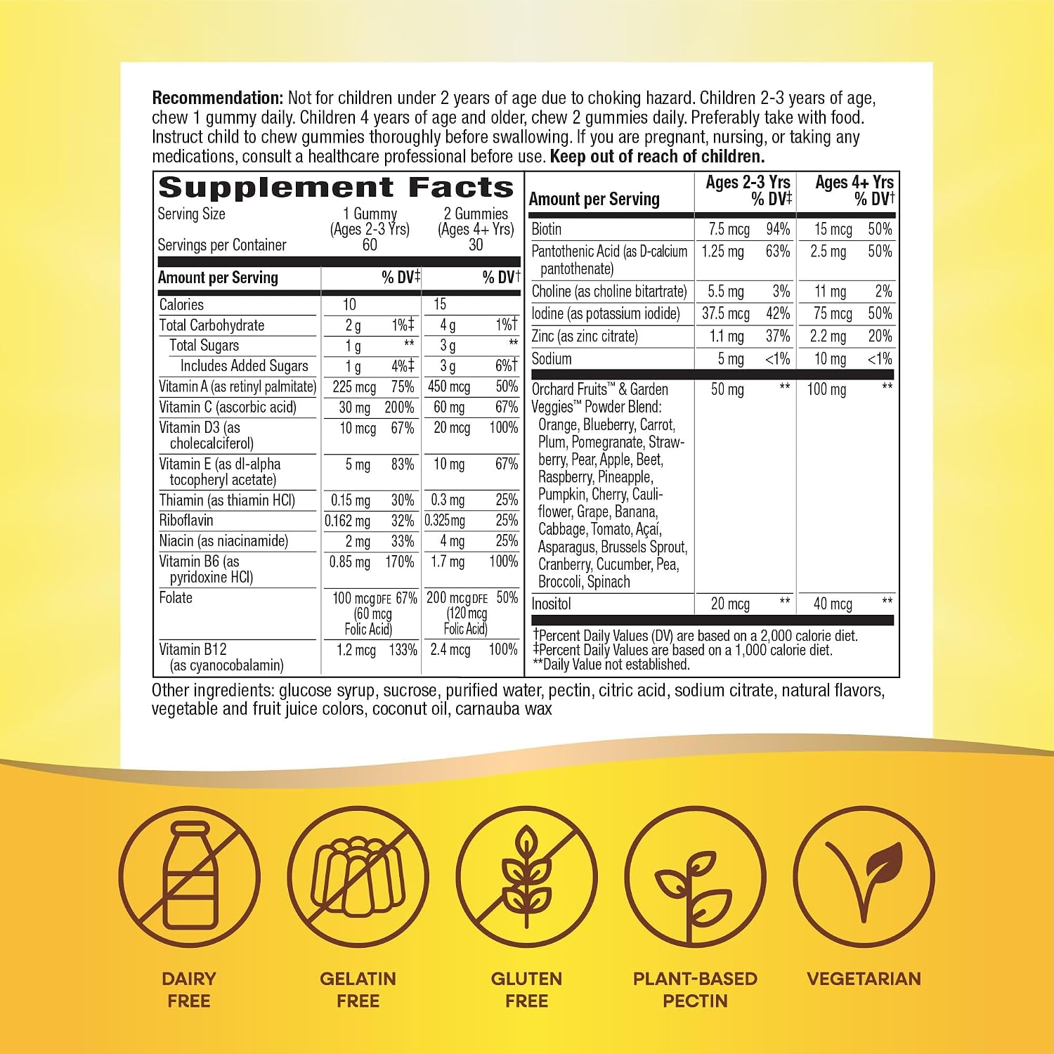 Nature's Way Alive! Kids Multivitamin Gummy, 60 Gummies - görsel 2