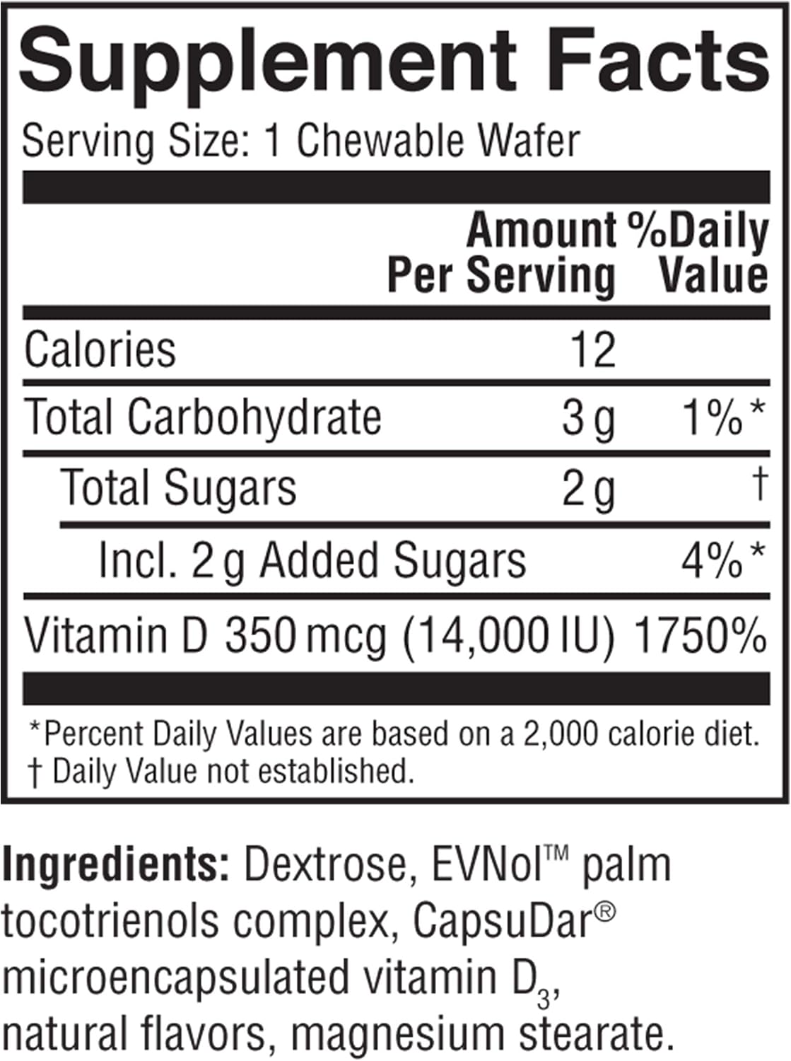 Replesta NX 14,000 IU Vitamin D3 Cholecalciferol Once-Weekly Chewable Wafer, 8 Wafers - görsel 7