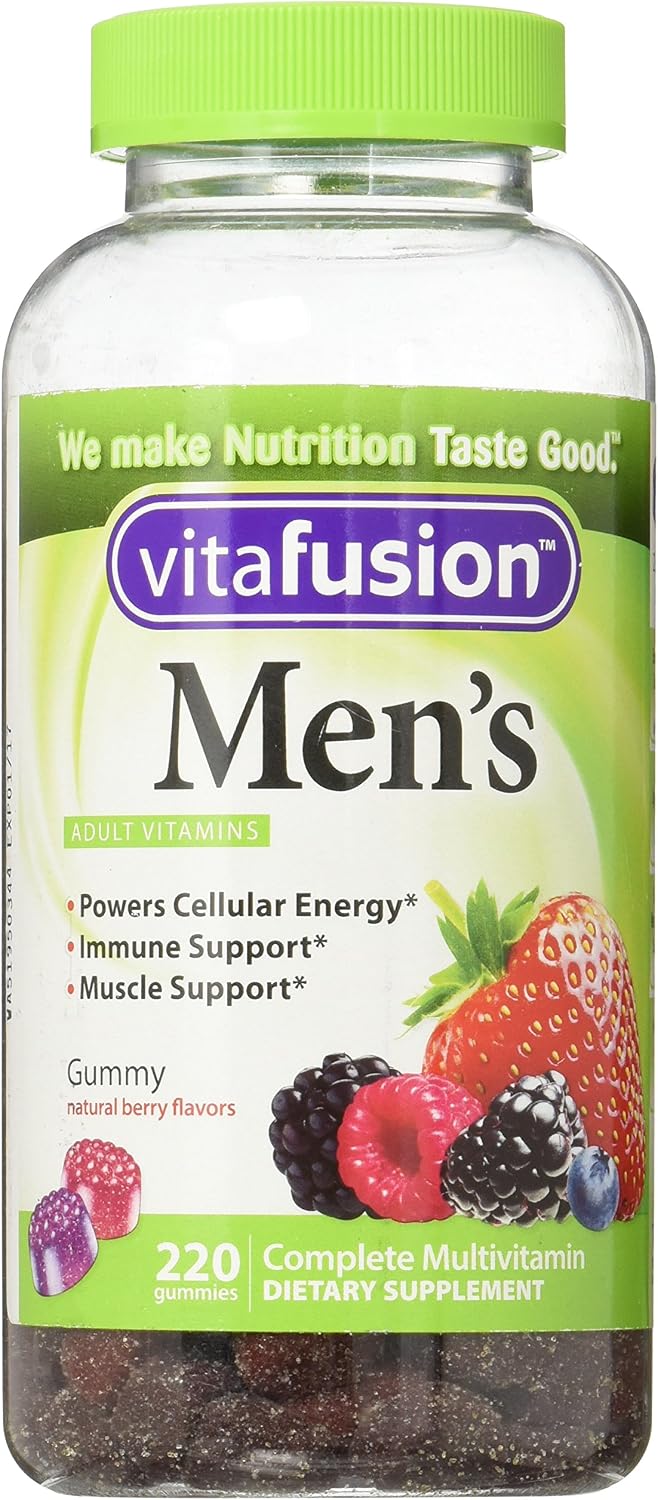 Vitafusion Men's Multivitamin Gummies - 220 Count - görsel 1