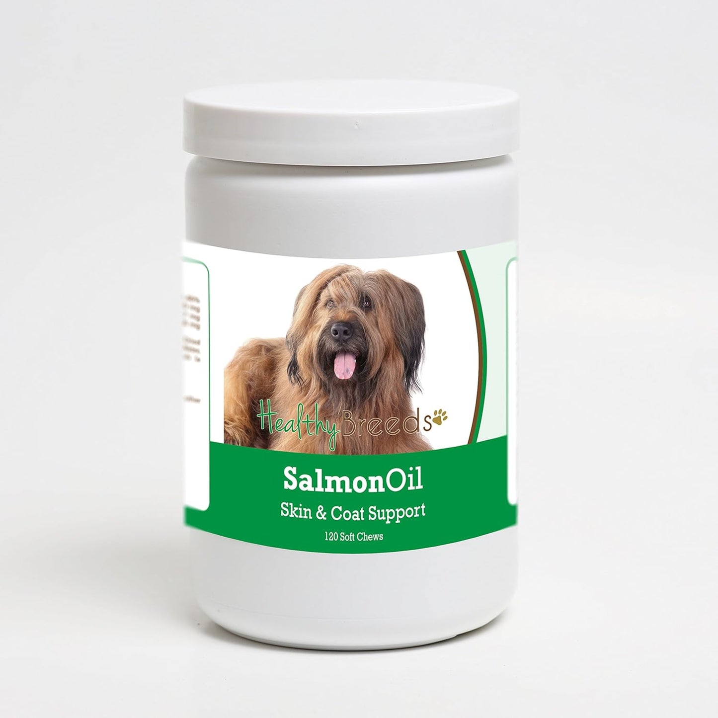 Healthy Breeds Briard Salmon Oil Soft Chews, 120 Chews - görsel 1