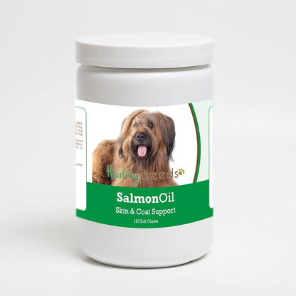 Healthy Breeds Briard Salmon Oil Soft Chews, 120 Chews