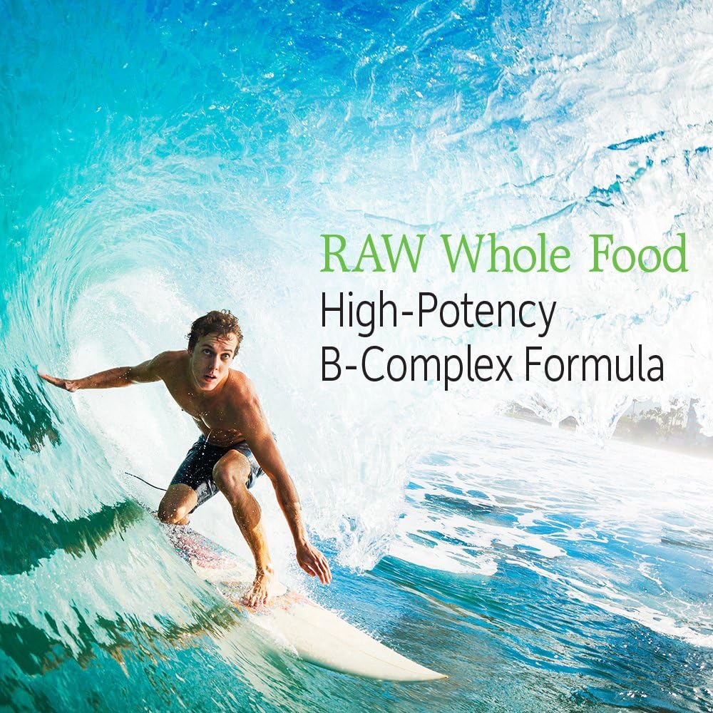 Garden of Life Vitamin B Complex, 60 Vegan Capsules - görsel 6