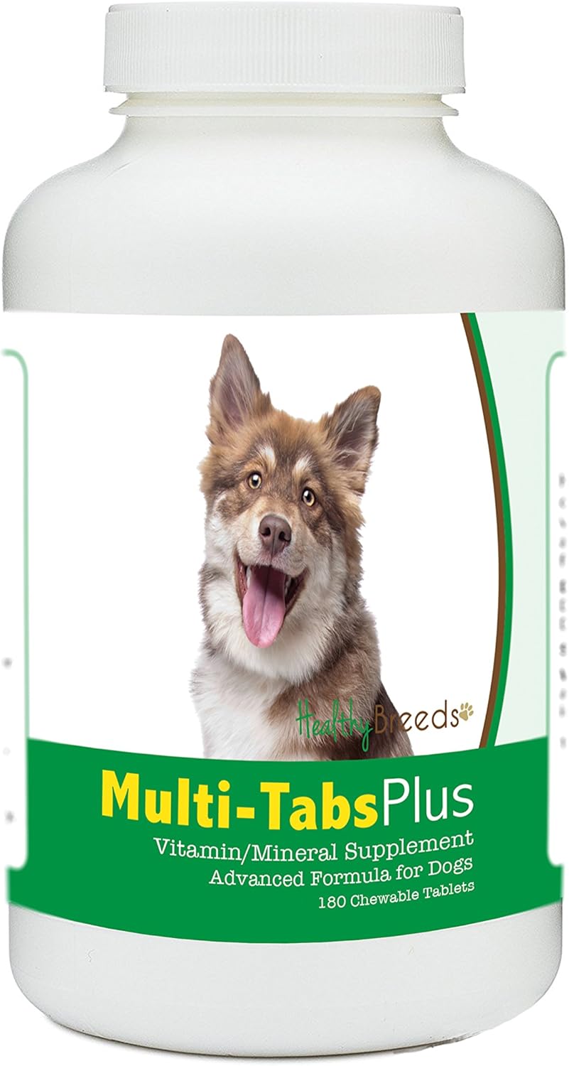 Healthy Breeds Finnish Lapphund Multi-Tabs Plus Chewable Tablets (180 Count) - görsel 1