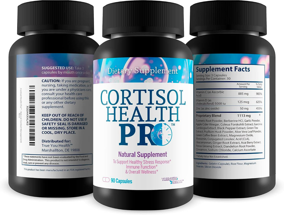 Cortisol Health Pro - Natural Cortisol Support & Stress Relief Supplement - görsel 4
