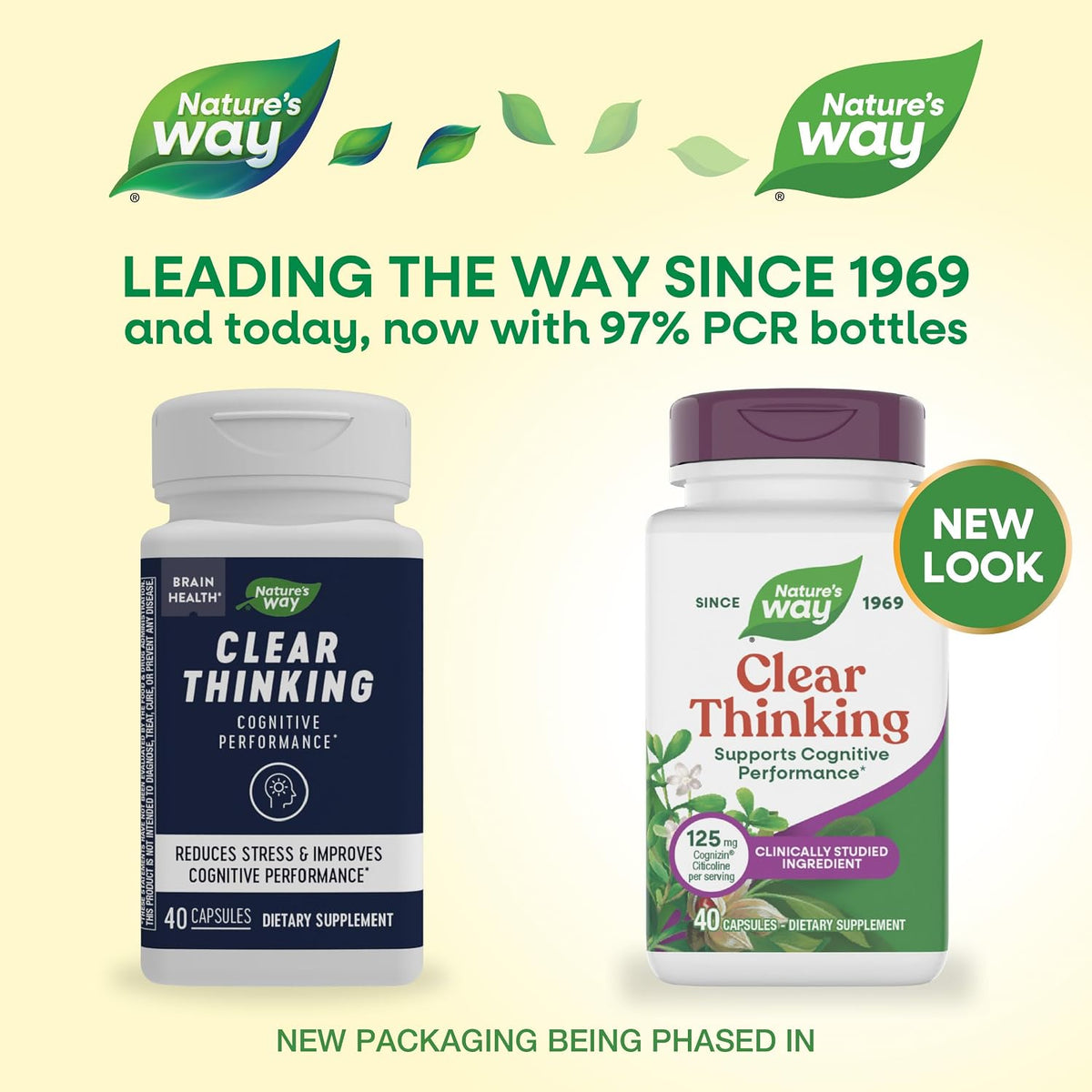 Nature's Way Clear Thinking Cognitive Performance, Ashwagandha, 40 Capsules - görsel 2