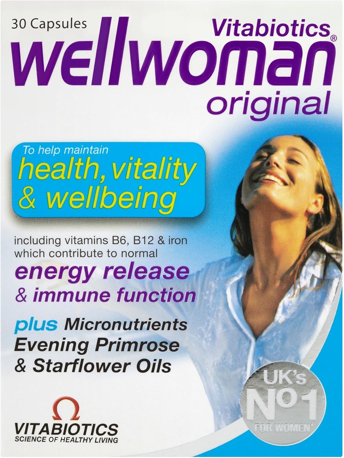 Wellwoman Multivitamin Capsules, 4 x 30 Capsules - görsel 1