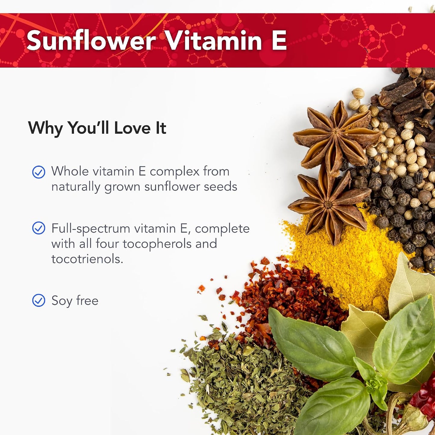 Physician's Strength Power-E - 30 ml (1 fl oz) - Sunflower Vitamin E - Soya-Free & Non-GMO - 86 Servings - görsel 3