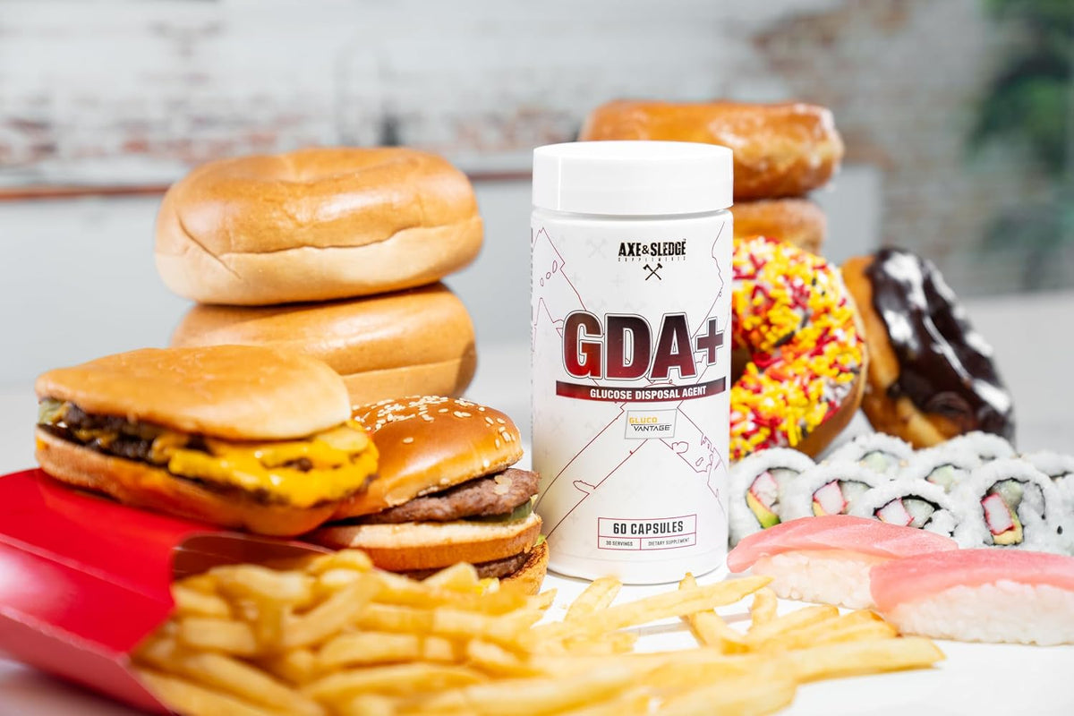 Axe & Sledge GDA+ Glucose Disposal Agent - Nutrient Absorption & Blood Glucose Support, 30 Servings - görsel 5