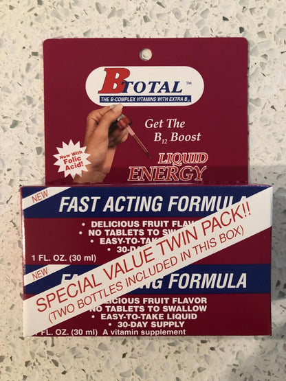 The B-Total Solution - Sublingual B Vitamins - Twin Pack