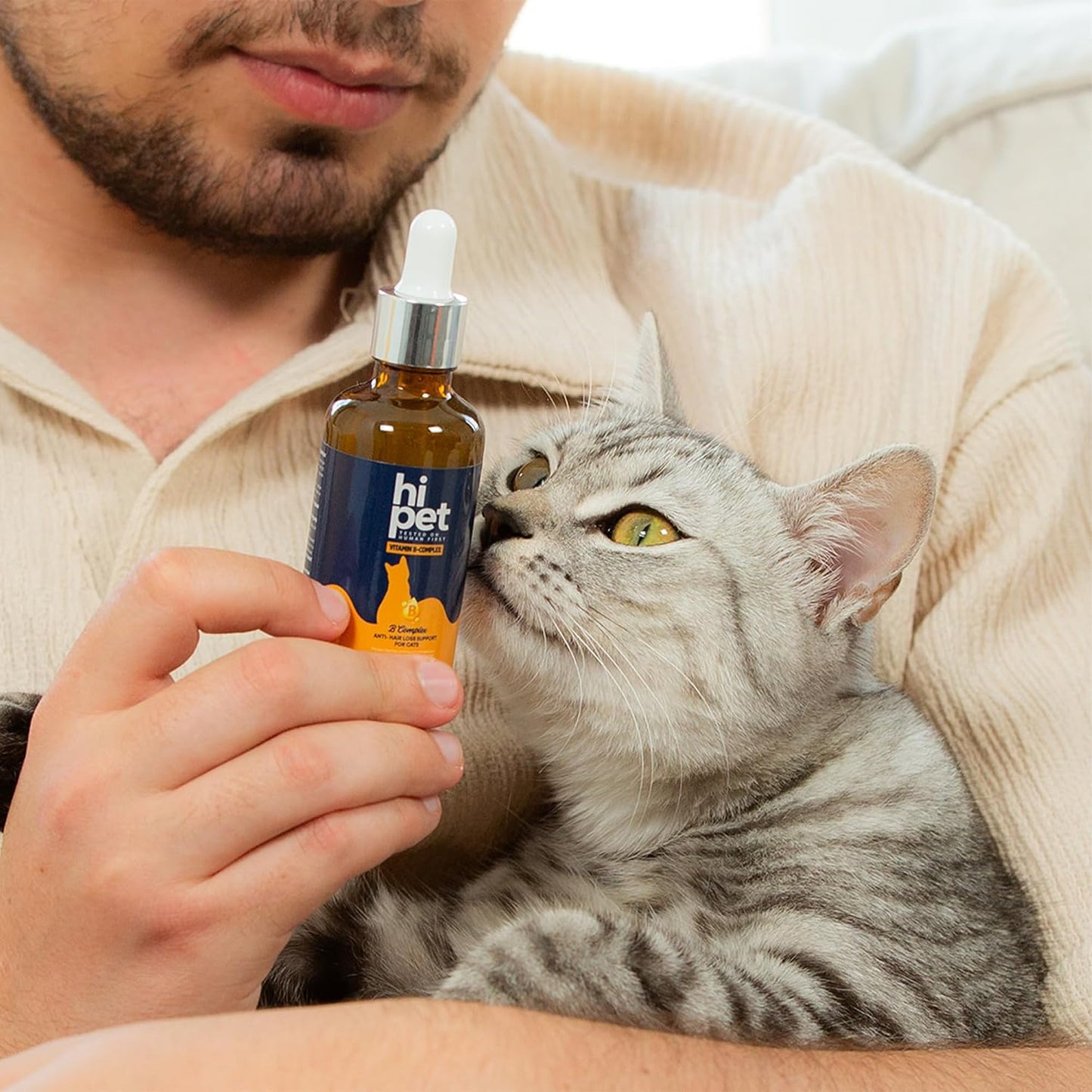 Vitamin B Complex for Cats, Supports Metabolism and Increases Energy Levels, 50 ml (Pack of 3) - görsel 8
