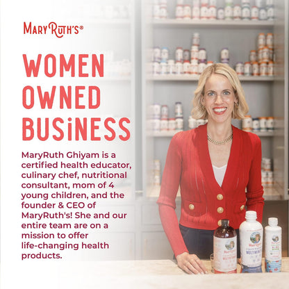 MaryRuth's Vitamin B12 Liquid Spray – USDA Organic, Methylcobalamin, 720 mcg