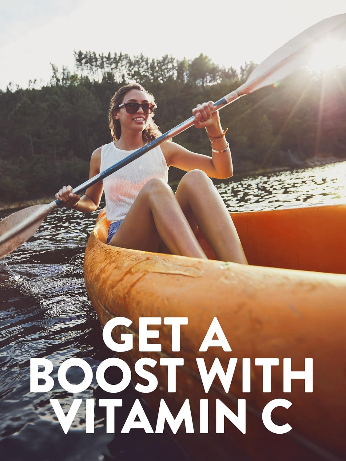 Nature's Truth Vitamin C with Rose Hips and Bioflavonoids | 500 mg | 100 Caplets | Vegan, Non-GM & Gluten-free - görsel 4
