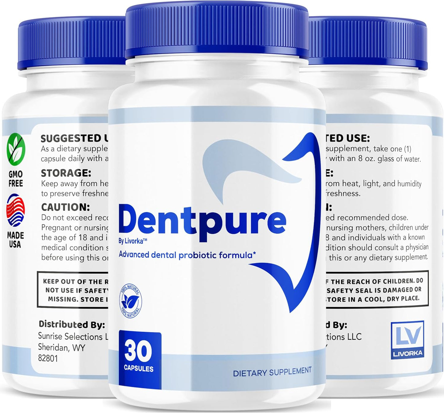 Dentpure Probiotics - Oral Probiotic Capsules for Healthy Teeth and Gums, 30 Capsules - görsel 7