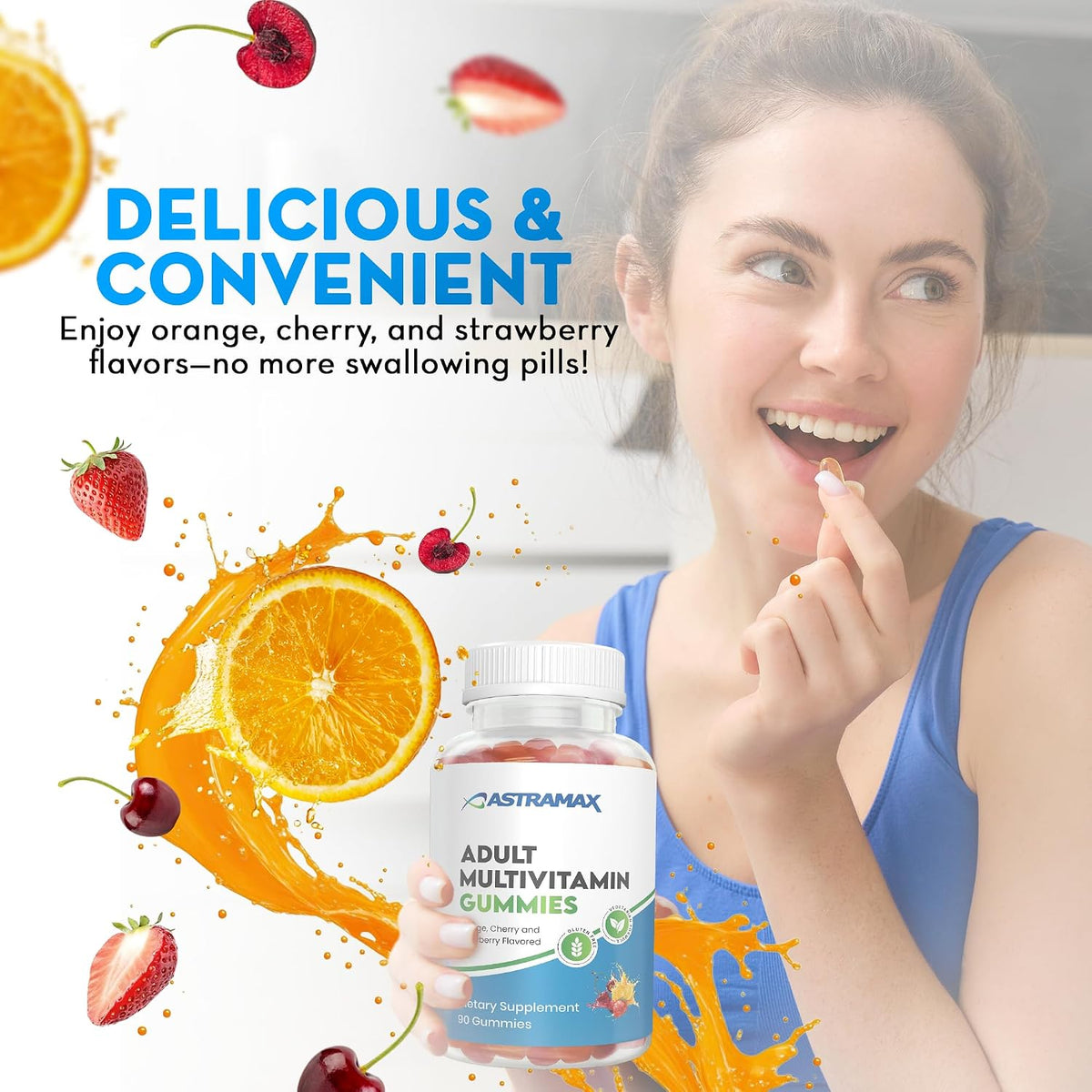 Adult Multivitamin Gummies, 90 Count - görsel 5