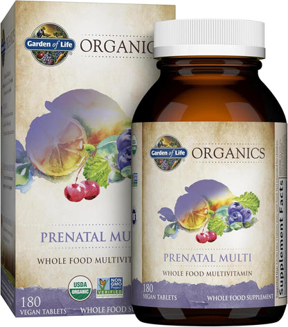 Garden of Life Organics Prenatal Multivitamin with Folate, B6, B12, D3 & Iron – Image 9